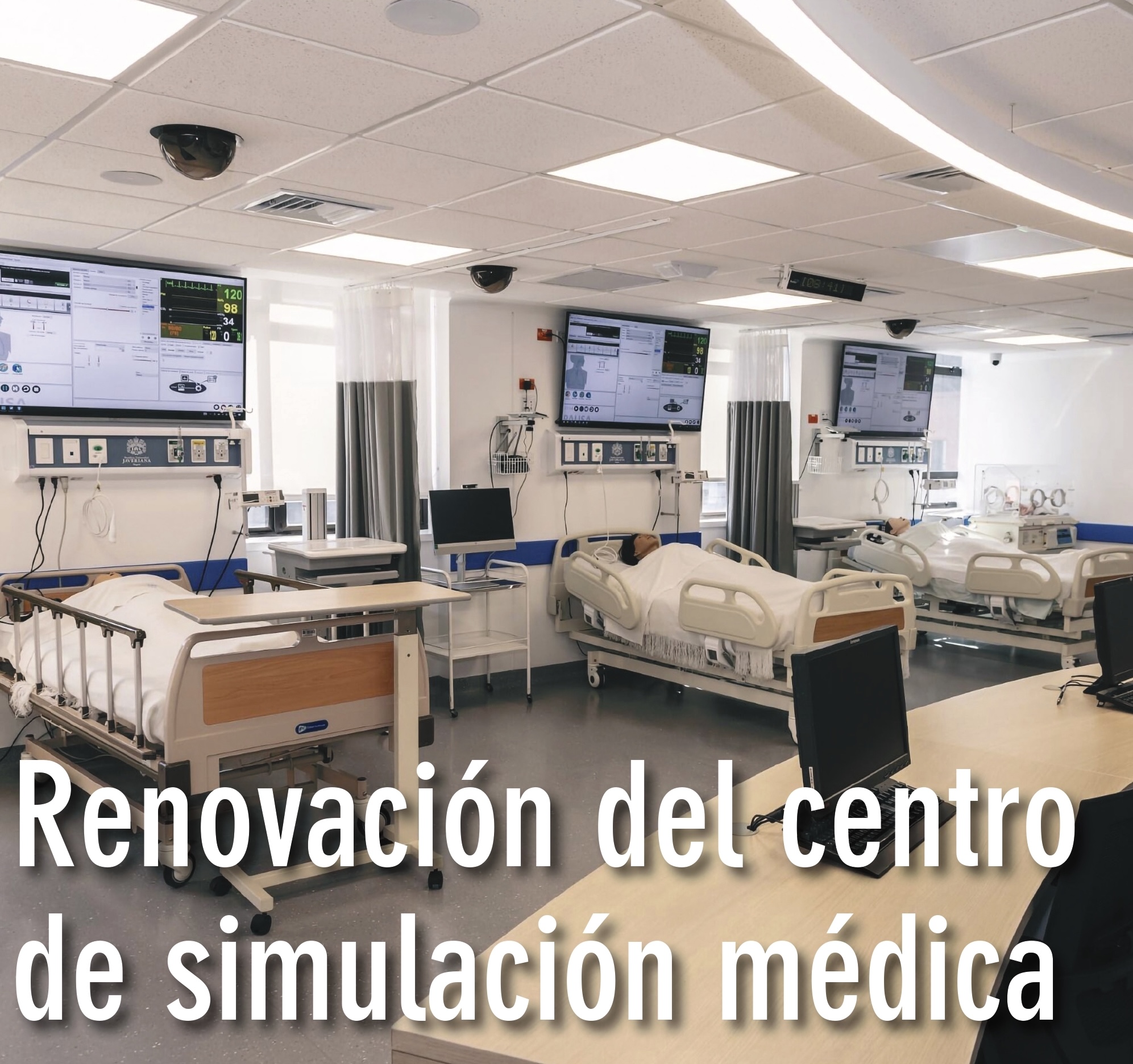 Renovación del centro de simulación médica