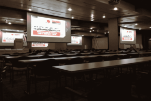 auditorio con video y sonido integrados